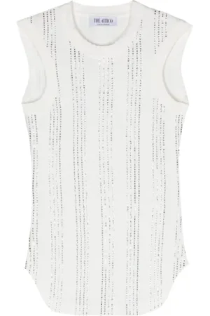 The Attico Reese Tank Top White - Größe 40