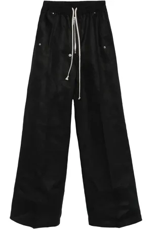 Rick Owens Wide Bela Pants Black - Größe 40