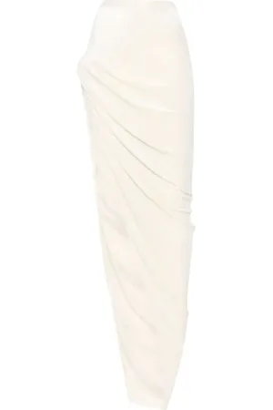 Rick Owens Twist Edfu Skirt Champagne - Größe 40