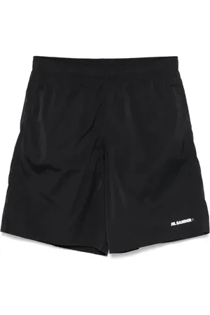 Jil Sander Long Boxer Black - Größe L