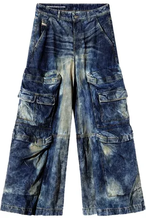 Diesel Denim Cargo Pants - Größe 27