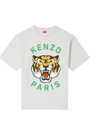 Kenzo T-Shirts And Polos Grey - Größe XS