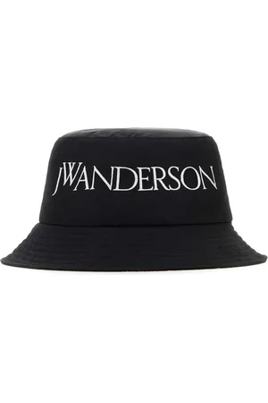 J.W.Anderson Caps & Mützen - Logo Bucket Hat Black - Gr. M/L - in - für Damen