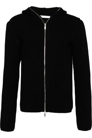 Helmut Lang De Safety Zip Up Woo Black - Größe M