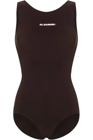 Jil Sander Logo Swimsuit Earth - Größe M