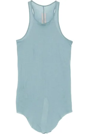 Rick Owens Top Basic Rib Tank Mouthwash - Größe 44