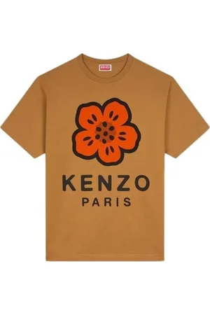 Kenzo T-Shirts And Polos Dark Camel - Größe M