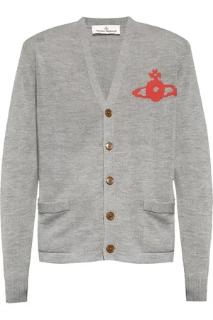 Vivienne Westwood Alex Cardigan Grey - Größe XL