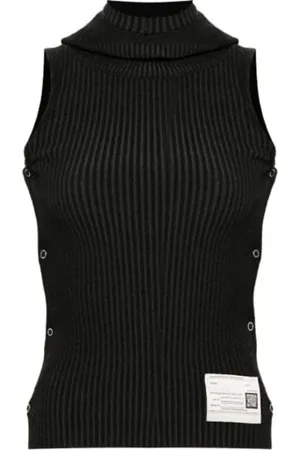 Maison Mihara Yasuhiro Valaclava Vest Black - Größe 38