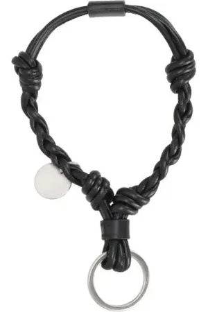 Jil Sander Schlüssel- & Taschenanhänger - Braided Blacktangle Keychain - Gr. unisize - in - für Damen