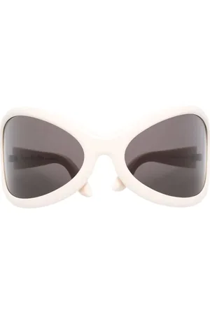 Acne Studios Sonnenbrillen - Frame Sunglasses - Black/ - Gr. unisize - in Weiß - für Damen