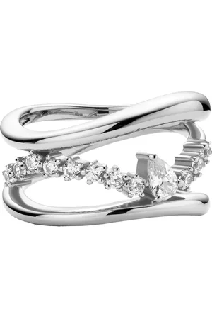 ANIA HAIE Ringe - 925er Sterlingsilber Ring - Gr. 54 - in Silber - für Damen
