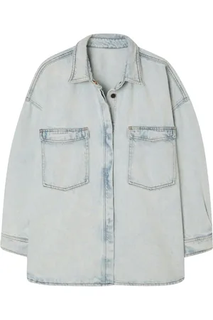 American Vintage Joybird-b Blouses Lichtblauw Joy0 - Größe XS