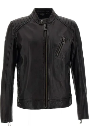 Belstaff Lederjacke aus Nappa Leder - Größe 48