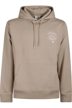 Drôle de Monsieur Slogan Vignes Sweatshirt Brown - Größe M