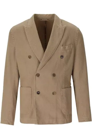 BOB der Bär Mop Beige Double-Breasted Jacket - Größe L
