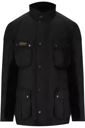 Barbour International Winter Lockseam Wax Jacket - Größe L