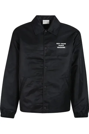 Drôle de Monsieur Slogan Jacket Black - Größe M