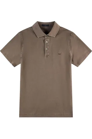 FAY T-Shirts And Polos Brown - Größe L