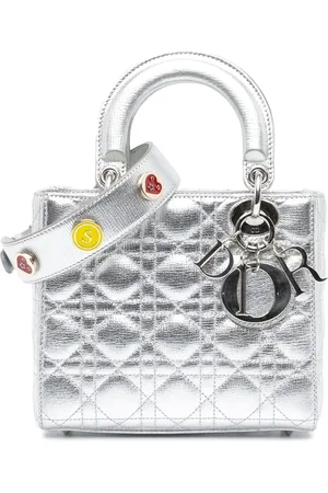 Dior Crossbody Bags - 2018 Small Metallic Grained Calfskin Cannage My AB - für Damen