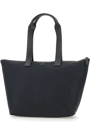 Emporio Armani Totes & Shopper - Black Nylon Shopping Bag - Gr. unisize - in - für Damen
