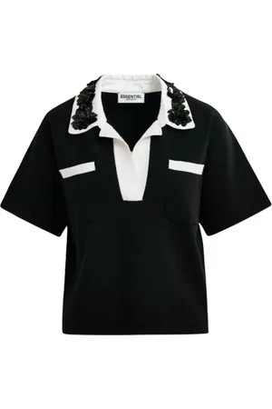Essentiel Antwerp Polos Zwart Hoiseau - Größe L