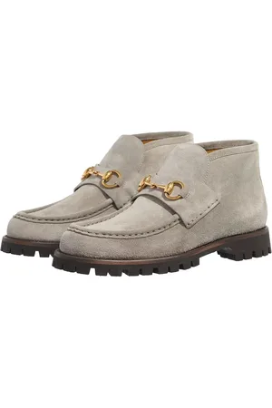 Gucci Stiefeletten - Suede Ankle Boot - Gr. 41 (EU) - in - für Damen
