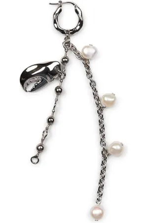 Acne Studios Halskette - CLAW CHARM EARRING - Gr. unisize - in Silber - für Damen