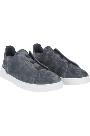 Ermenegildo Zegna Low-Top Sneaker - Triple Stitch Low Top Sneakers Green - Gr. 7 - in - für Damen