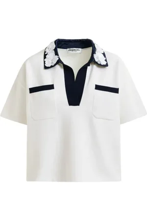 Essentiel Antwerp Polos Off White Hoiseau - Größe L