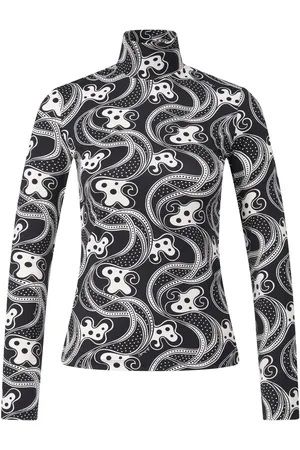 La DoubleJ Langarmshirt mit Muster - Größe L