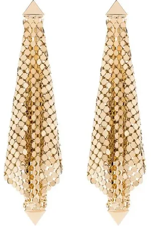 Paco rabanne Ohrringe - Pixel Flow Spiral -Colored Brass Earrings - Gr. unisize - in - für Damen