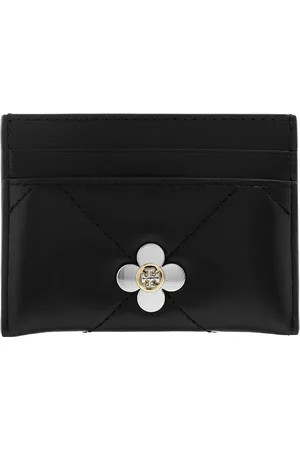 Tory Burch Portemonnaie - Kira Clover Diamond Quilt Card Case - Gr. unisize - in - für Damen