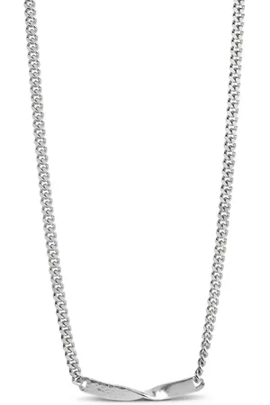 Enamel Halskette - Collana Argento Kette - Gr. unisize - in Silber - für Damen