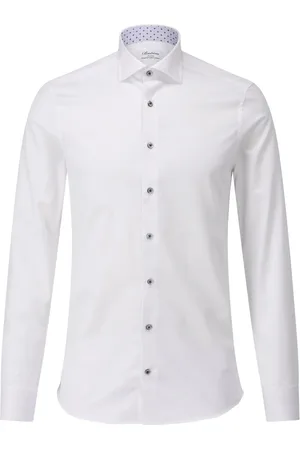 Stenströms Slim-Fit Hemd aus Cotton-Twofold - Größe 39