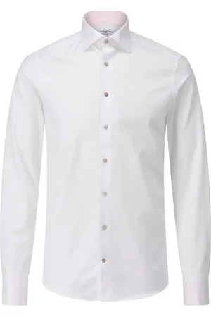 Stenströms Slim-Fit Hemd aus Cotton-Twofold - Größe 38