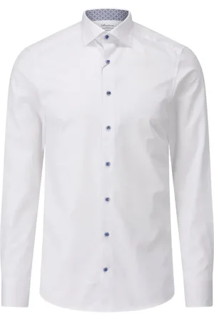Stenströms Slim-Fit Hemd aus Cotton-Twofold - Größe 39