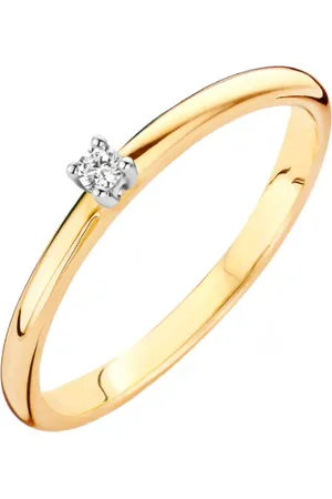 Blush Ring - Diamonds 585 Ring - Gr. 50 - in - für Damen