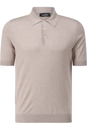 Gran Sasso Poloshirt aus Seide - Größe 54