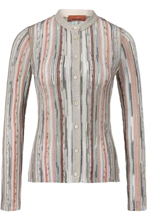 Missoni Semitransparente Strickjacke mit Glanzfaden - Größe 40