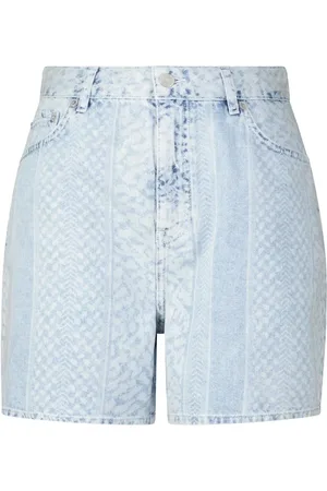 LALA BERLIN Jeansshorts Pippa mit Muster - Größe M