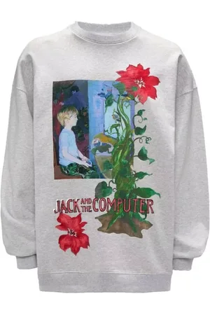 J.W.Anderson Graphic-Print Crew-Neck Sweatshirt - Größe M