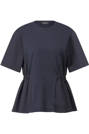 Fabiana Filippi T-Shirt mit eleganter Raffung - Größe 34
