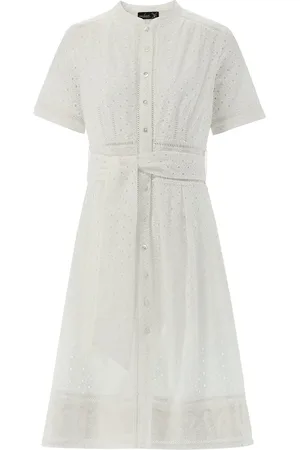 Van Laack Kleid Modern Fit Uni - Größe 34