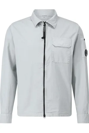 C.P. Company Overshirt mit Goggledetail - Größe L