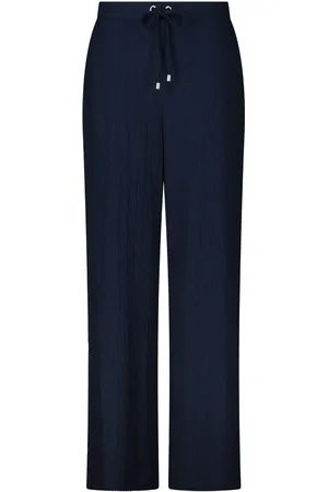 Joseph Ribkoff Weite Hose mit Crinkle-Struktur - Größe 38