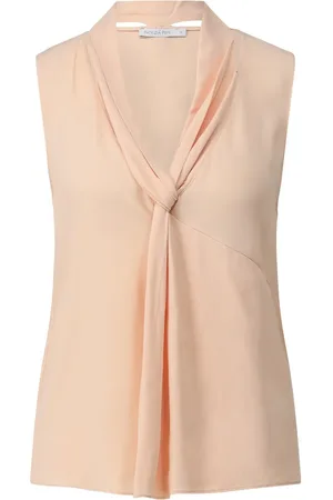 Patrizia Pepe Ärmellose Bluse mit Wickel-Optik - Größe 34