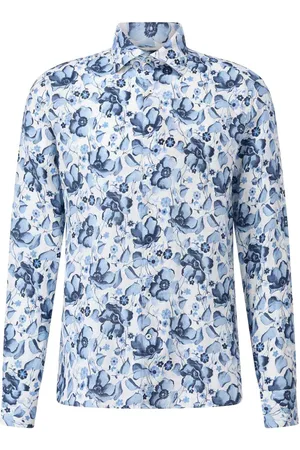 Stenströms Slim-Fit Hemd mit Muster - Größe L