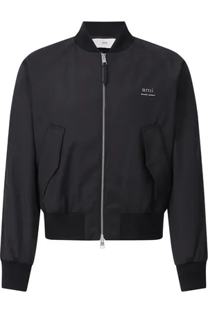 Ami Bomberjacke mit Logo-Detail - Größe M