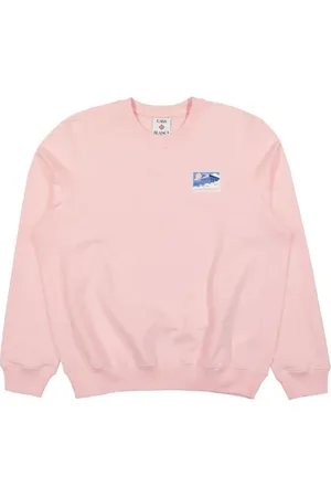 Casablanca Light Greek Temple-Appliqué Sweatshirt - Größe L